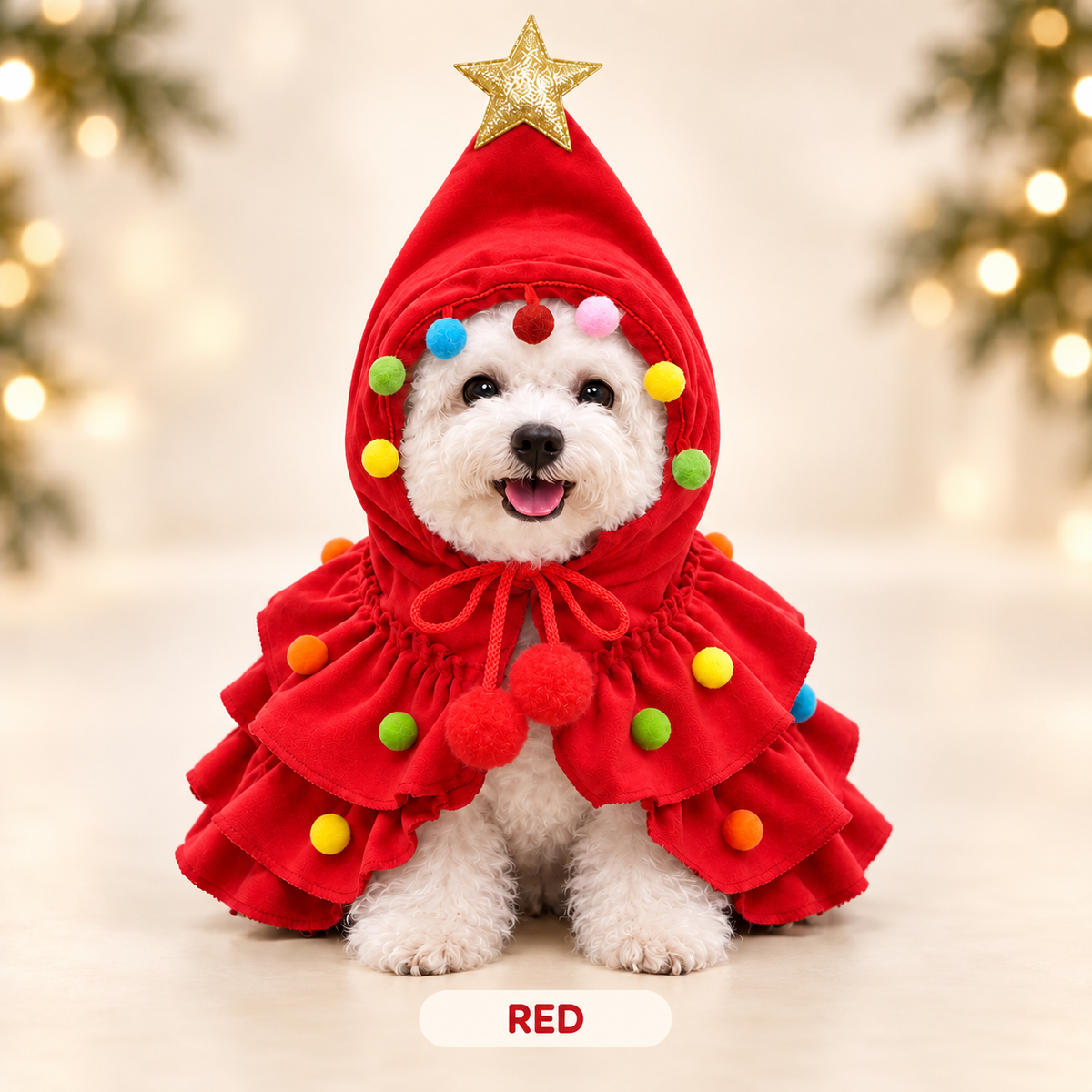 Christmas Tree Pet Costume