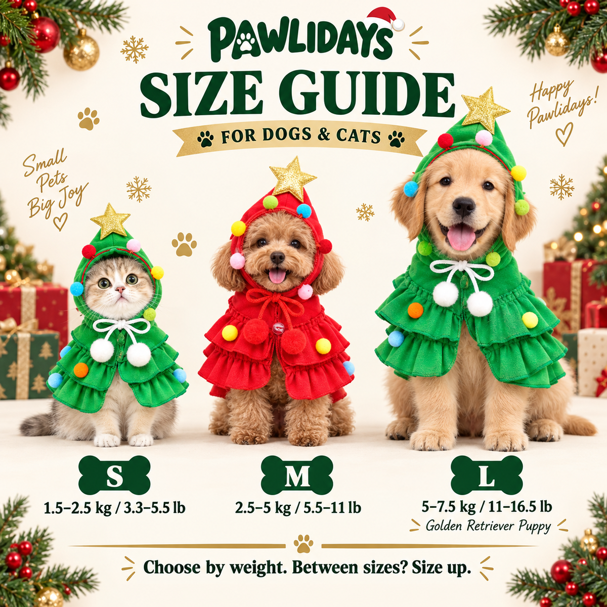 Christmas Tree Pet Costume