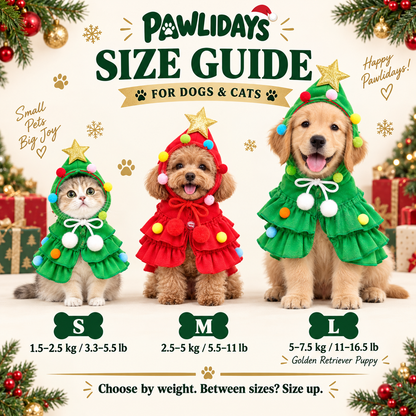 Christmas Tree Pet Costume